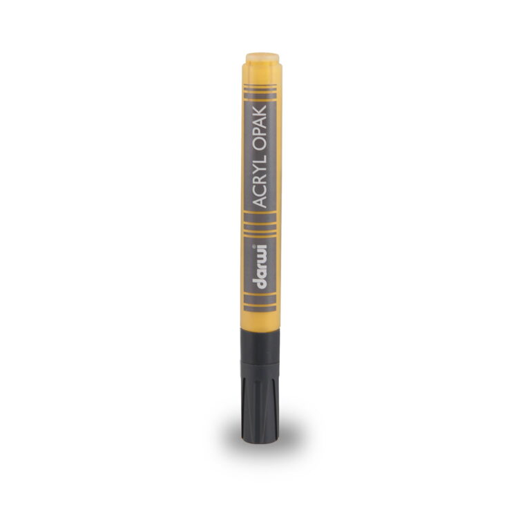 MARKER ACRILIC DARWI 2MM, 6ML - GALBEN OCRU 746 - Imagine 1