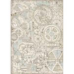 HÂRTIE DE OREZ STAMPERIA DECOUPAGE A3 - DFSA3080