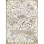STAMPERIA LADY VAGABOND DECOUPAGE HÂRTIE DE OREZ A4-DFSA4522