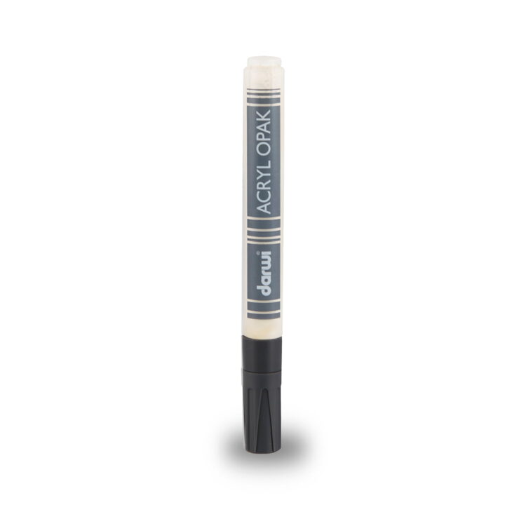 DA0220013010_72dpi_RVB MARKER ACRILIC DARWI 2MM, 6ML - ALB 010 - Imagine 1