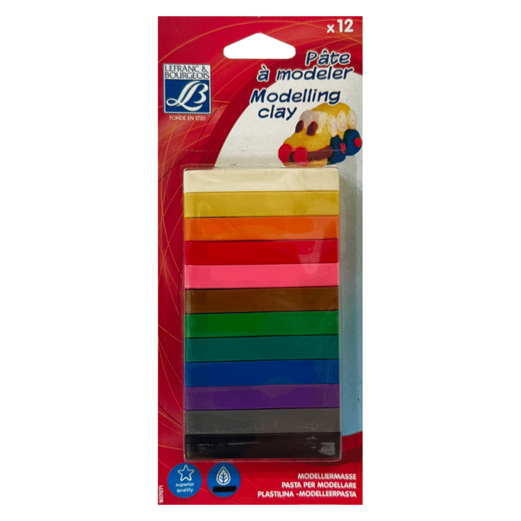 807071_1 L&B PLASTILINA 12CV - 807071 - Imagine 1