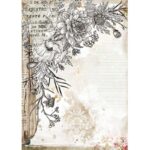 HÂRTIE DE OREZ STAMPERIA DECOUPAGE A4 - DFSA4553