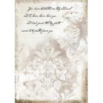 HÂRTIE DE OREZ STAMPERIA DECOUPAGE A4 - DFSA4554