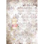 STAMPERIA FIRE DECOUPAGE HÂRTIE DE OREZ A4 - DFSA4564