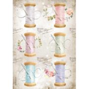 STAMPERIA FIRE DECOUPAGE HÂRTIE DE OREZ A4 - DFSA4567