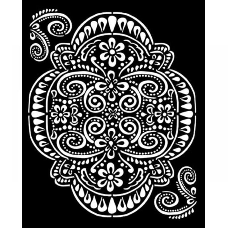 KSTD073 ȘABLON STAMPERIA AMAZONIA MEDIA - ȘABLON 20X25 CM - KSTD073 - Imagine 1