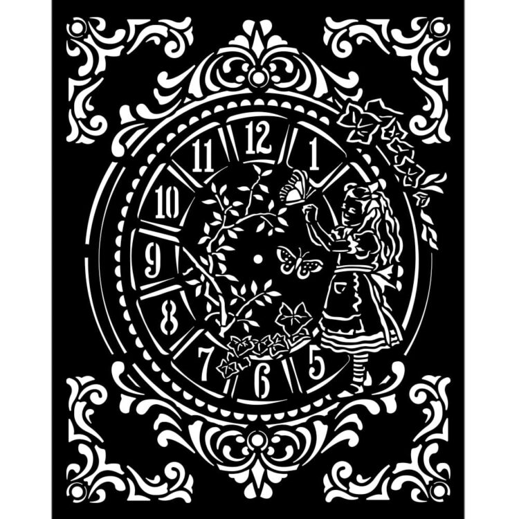 KSTD090 STAMPERIA ALICE MODEL 20 X 25 CM - KSTD090 - Imagine 1