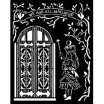 STAMPERIA ALICE - MODEL 20 X 25 CM-KSTD091