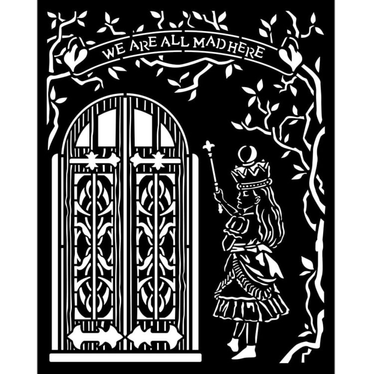 STAMPERIA ALICE - MODEL 20 X 25 CM-KSTD091 - Imagine 1