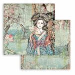 STAMPERIA SIR VAGABOND ÎN JAPONIA CARTON 30.5/30.5 CM - SBB822