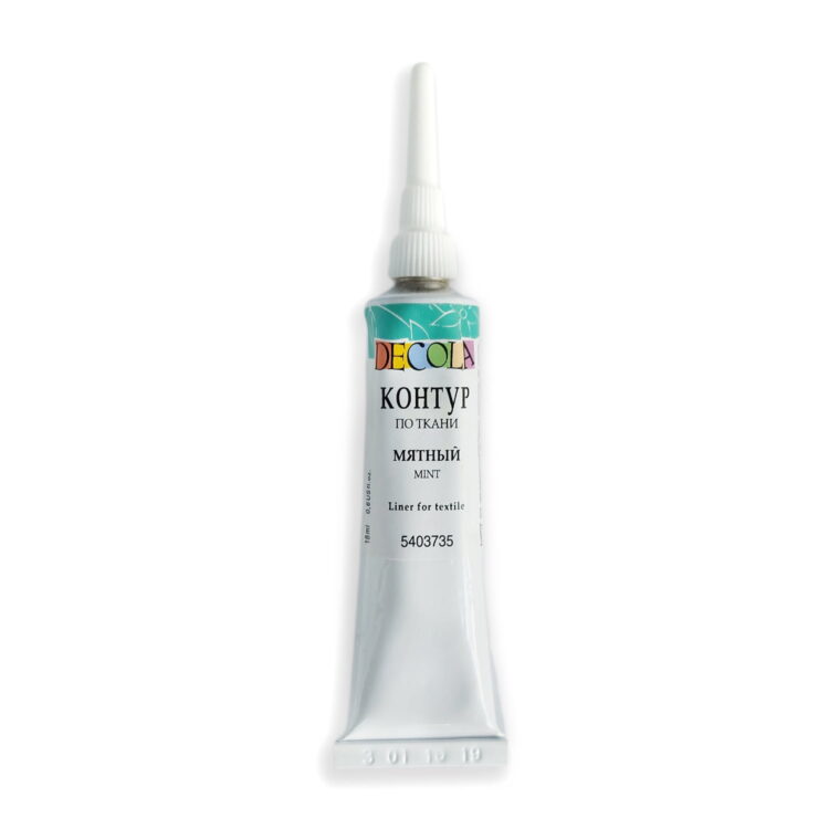 DECOLA kontur za tekstil 18 ml. – menta_540735 CONTUR DECOLA PENTRU TEXTILE 18 ML. -MENTĂ - Imagine 1