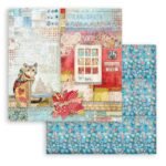 CARTON PATCHWORK DE CRĂCIUN STAMPERIA 31.5/30.5CM - SBB806