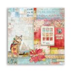 CARTON PATCHWORK DE CRĂCIUN STAMPERIA 31.5/30.5CM - SBB806 - Imagine 2