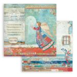 CARTON PATCHWORK DE CRĂCIUN STAMPERIA 31.5/30.5CM - SBB807
