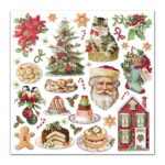 STAMPERIA CLASSIC CHRISTMAS BAR 15.2/15.2 CM - SBBXS06 - Imagine 3