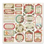 STAMPERIA CLASSIC CHRISTMAS BAR 15.2/15.2 CM - SBBXS06 - Imagine 2