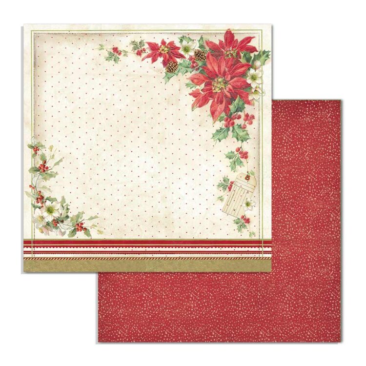 STAMPERIA CLASSIC CHRISTMAS BAR 15.2/15.2 CM - SBBXS06 - Imagine 12