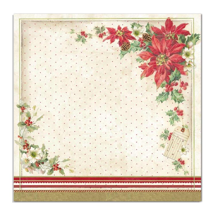 STAMPERIA CLASSIC CHRISTMAS BAR 15.2/15.2 CM - SBBXS06 - Imagine 11