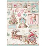 HÂRTIE DE OREZ STAMPERIA DECOUPAGE A4 - DFSA4628