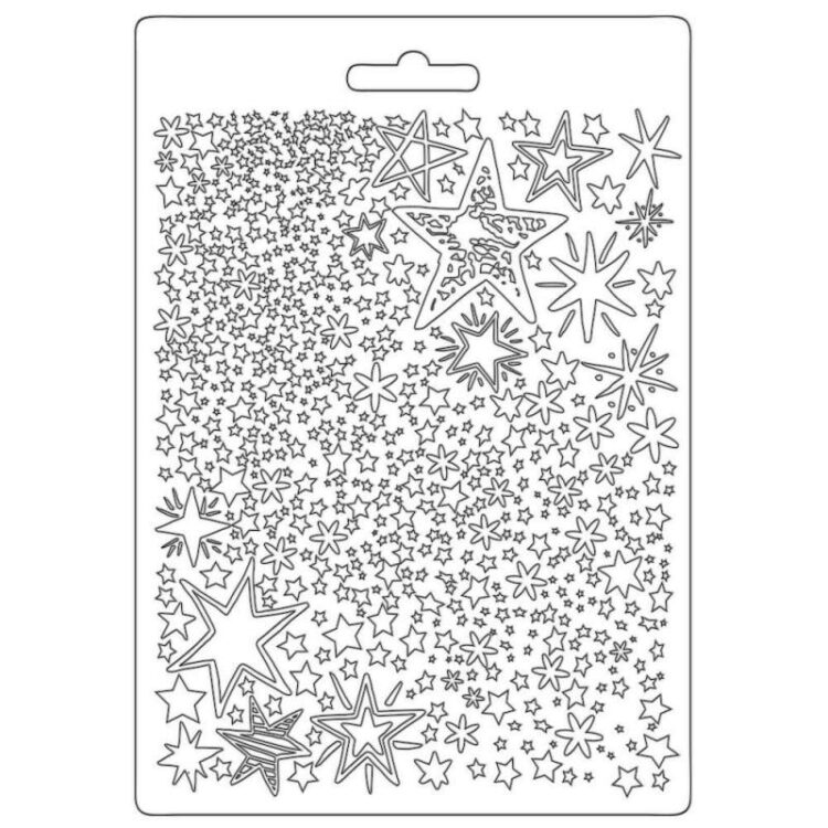 full_K3PTA584_1 STAMPERIA CRĂCIUN PATCHWORK SOFT MOLD A5 K3PTA584 - Imagine 1
