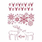 ȘABLON UNIVERSAL STAMPERIA WINTER TALES KSG478