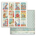 CARTON PATCHWORK DE CRĂCIUN STAMPERIA 31.5/30.5CM - SBB803