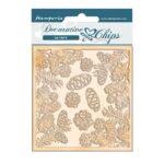 STAMPERIA ROMANTIC CARTON DE BERE DE CRĂCIUN 14/14CM SCB102