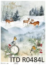 HÂRTIE DE OREZ DECOUPAGE COLECTIA ITD A3 - R0484L - Imagine 2