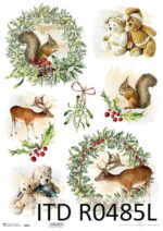 HÂRTIE DE OREZ DECOUPAGE COLECTĂ ITD A3 - R0485L - Imagine 2