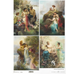 HÂRTIE DE OREZ DECOUPAGE COLECTIA ITD A3 - R0549L