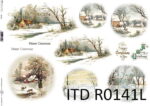 HÂRTIE DE OREZ DECOUPAGE COLECȚIE ITD A3 - R0141L - Imagine 2