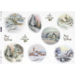 COLECTIA ITD DECOUPAGE HARTIE DE OREZ A3 - R0140L
