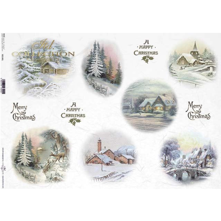 R0140L COLECTIA ITD DECOUPAGE HARTIE DE OREZ A3 - R0140L - Imagine 1