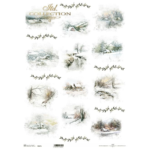 HÂRTIE DE OREZ DECOUPAGE COLECTIA ITD A3 - R0647L
