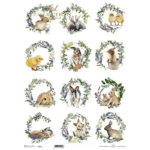 HÂRTIE DE OREZ DECOUPAGE COLECTIE ITD A3 - R0673L