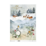 HÂRTIE DE OREZ DECOUPAGE COLECTIA ITD A3 - R0484L