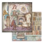 HÂRTIE BLOC STAMPERIA LADY VAGABOND 30.5/30.5CM - SBBL98 - Imagine 27