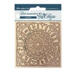 ELEMENTE DIN CARTON DE BERE STAMPERIA COSMOS 14/14CM SCB113