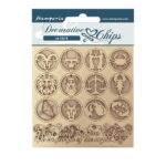 ELEMENTE DIN CARTON DE BERE STAMPERIA COSMOS 14/14CM SCB114