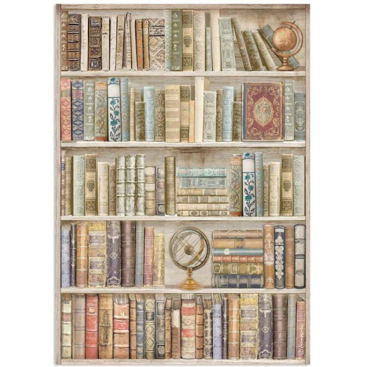 full_DFSA4645_1 HÂRTIE DE OREZ STAMPERIA DECOUPAGE A4 - DFSA4645 - Imagine 1