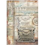 HÂRTIE DE OREZ STAMPERIA DECOUPAGE A4 - DFSA4646