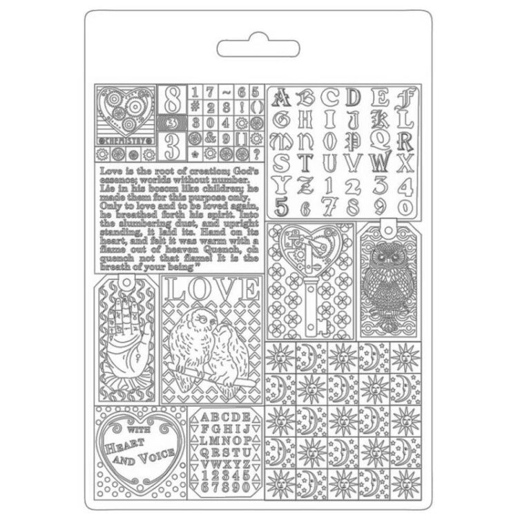full_K3PTA5607_1 STAMPERIA ALCHEMY SOFT MOLD A5 K3PTA5607 - Imagine 1