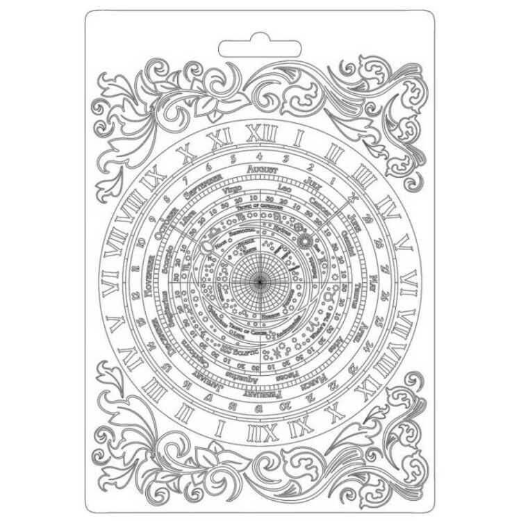 STAMPERIA ALCHEMY SOFT MOLD A5 K3PTA5608 - Imagine 1