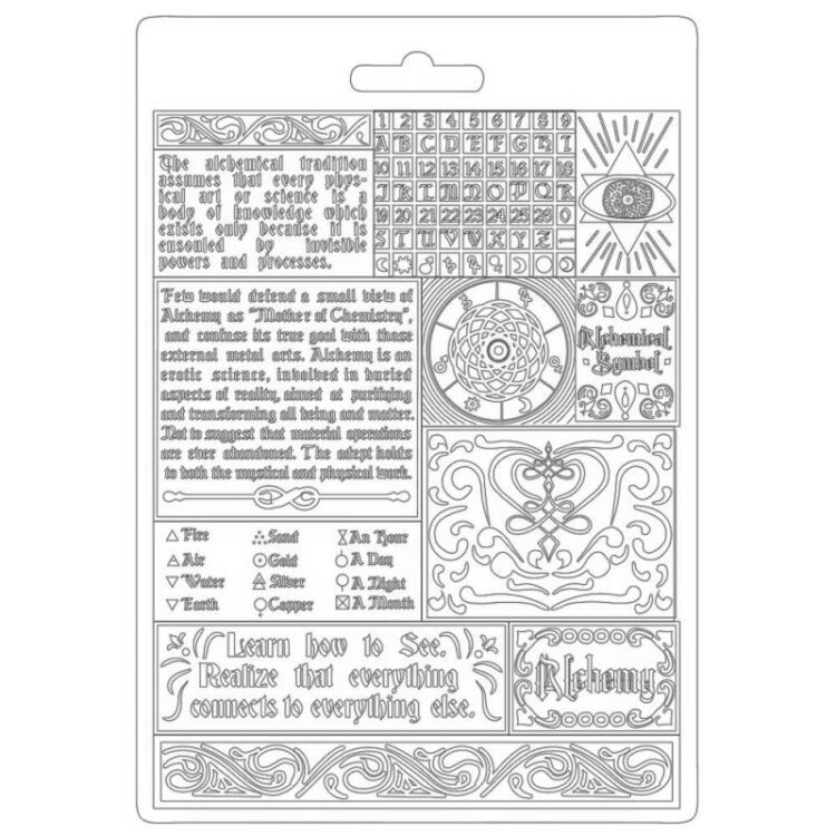 full_K3PTA5609_1 STAMPERIA ALCHEMY SOFT MOLD A5 K3PTA5609 - Imagine 1