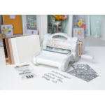 SIZZIX BIG SHOT STARTER KIT EDIȚIE LIMITATĂ GRI ȘI ROZ AURIU