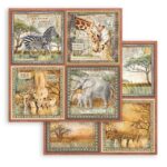 STAMPERIA SAVANA CARTON 30.5/30.5 CM - SBB866