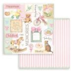 HÂRTIE DE DESIGNER BLOC STAMPERIA 30.5/30.5 CM - SBBL104 - Imagine 7
