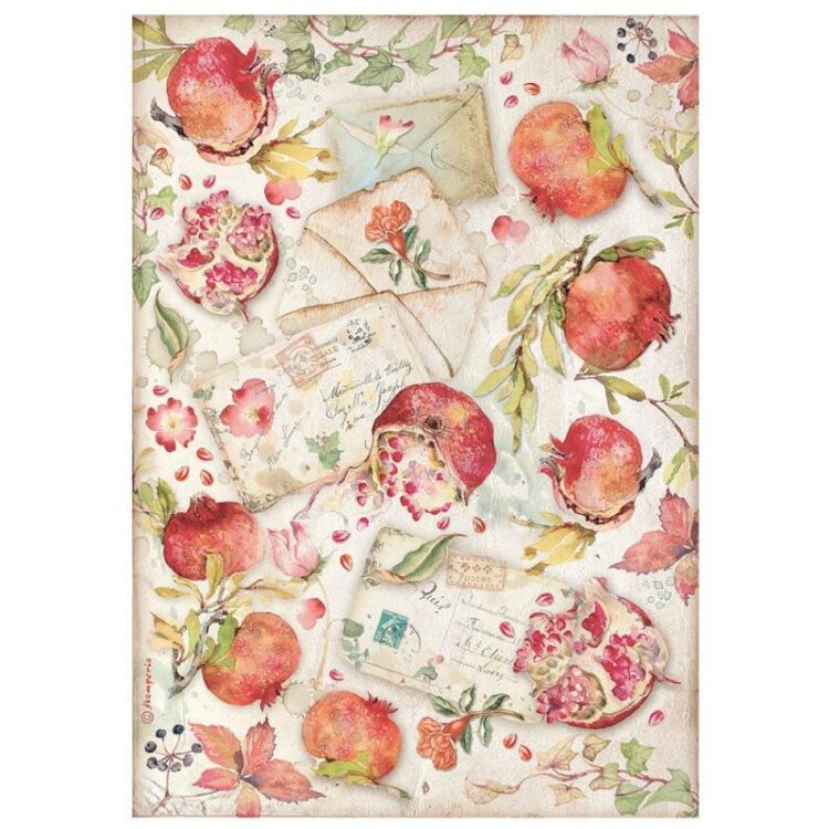full_DFSA4654_1 HÂRTIE DE OREZ STAMPERIA DECOUPAGE A4 - DFSA4654 - Imagine 1