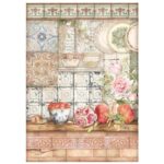 HÂRTIE DE OREZ STAMPERIA DECOUPAGE A4 - DFSA4655