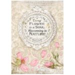 HÂRTIE DE OREZ STAMPERIA DECOUPAGE A4 - DFSA4670